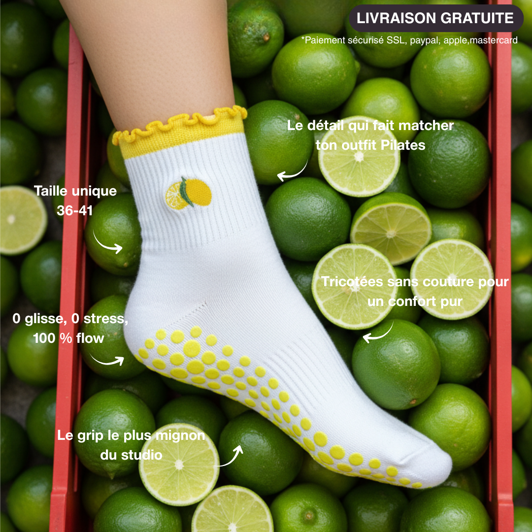 Chaussettes Grip Pilates