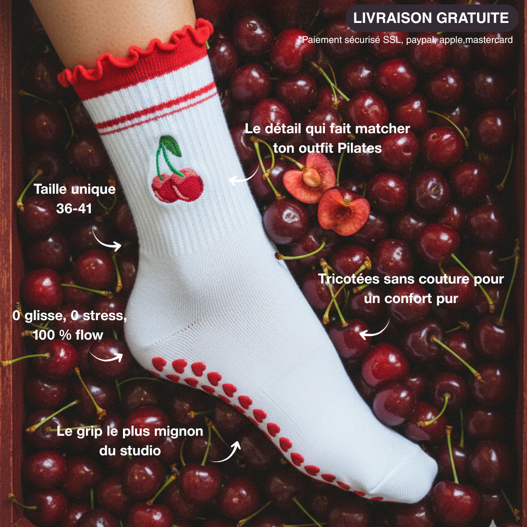 Chaussettes Grip Pilates