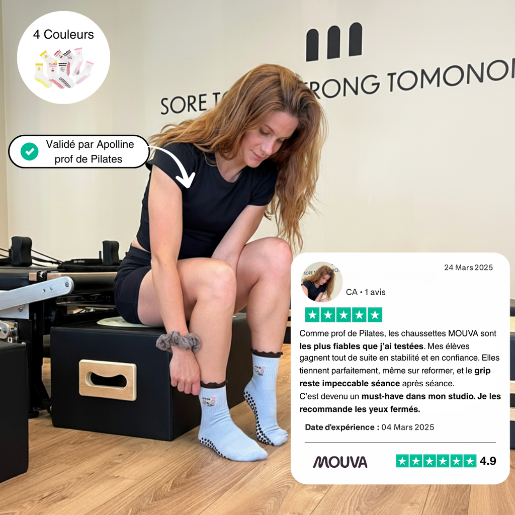 Chaussettes Grip Pilates